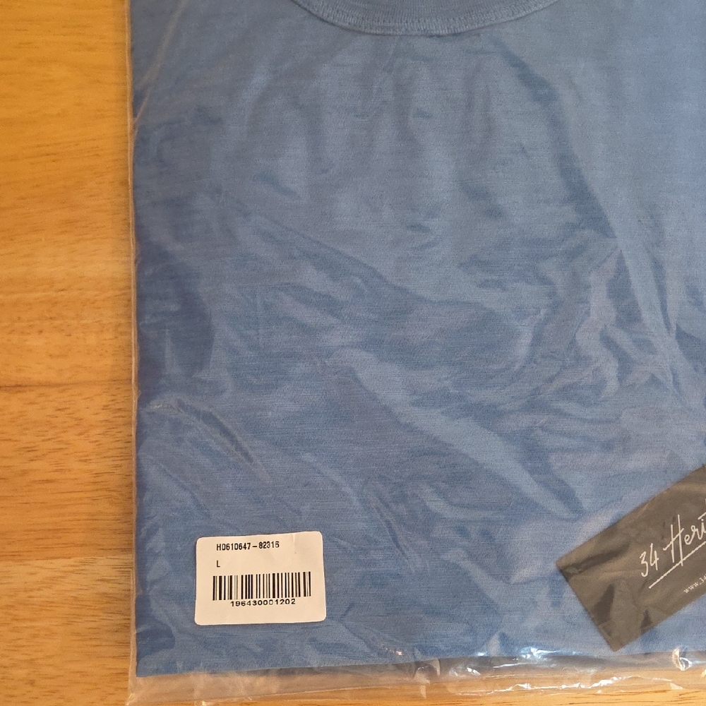 Heritage Men's Sky Blue Short Sleeve Tee